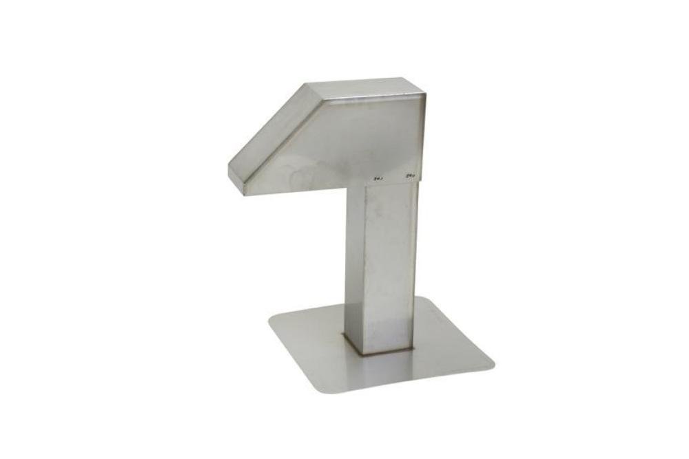 ALX-7326-000 | RVS DAKDOORVOER 125X125MM - 1 UITGANG RVS 1.5MM