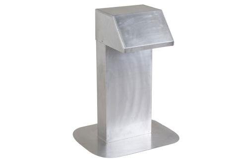 ALX-7169-000 | PASSAGE ALUMINIUM 300X200MM - COL EXTRA LONG 900MM
