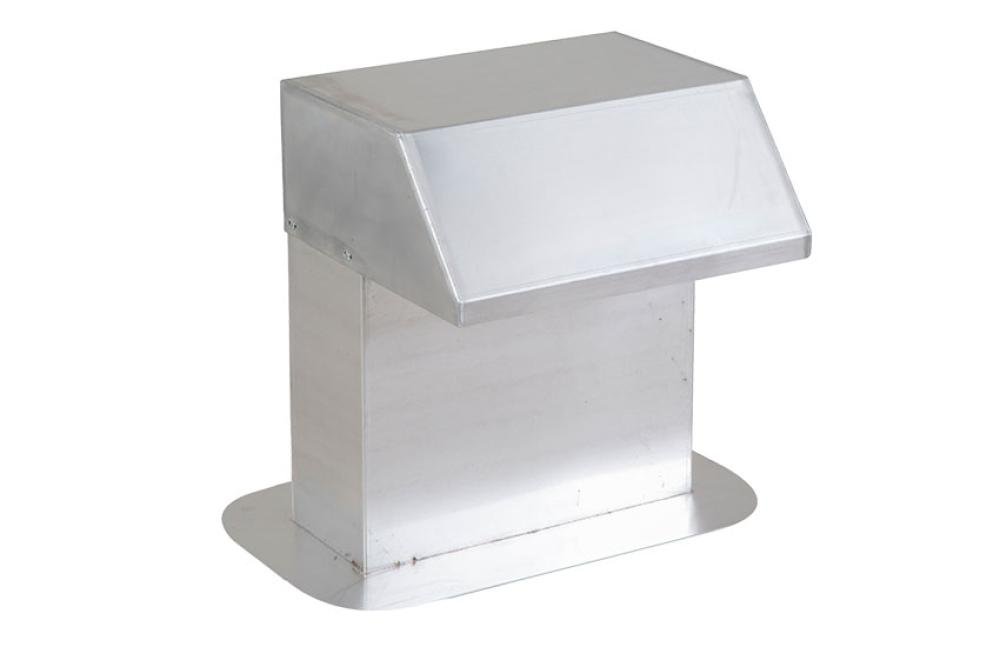 ALX-7186-000 | ALUMINIUM DAKDOORVOER 500X200MM - MET EXTRA BREDE DOORGANG