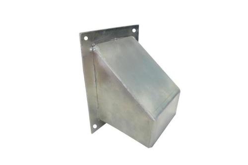 ALX-7711-000 | PASSAGE MURAL 100X100MM EN ALUMINIUM