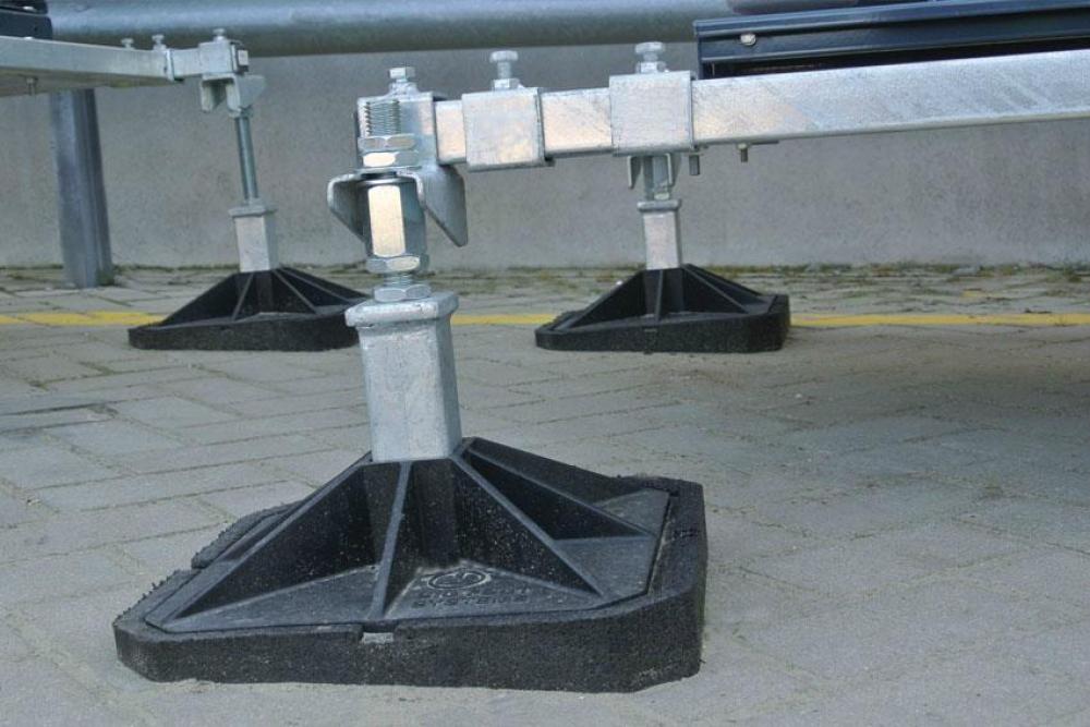 LAV-7402-000 | OPTIONELE ANTI VIBRATIE MAT AFLOPEND 2.5° - 450X450MM