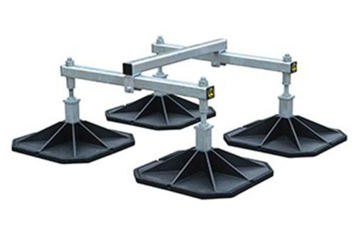 BFS-4401-000 | BIG FOOT REGELBARE HD CUBE VOET 450X450MM / FRAME 360X710X800MM