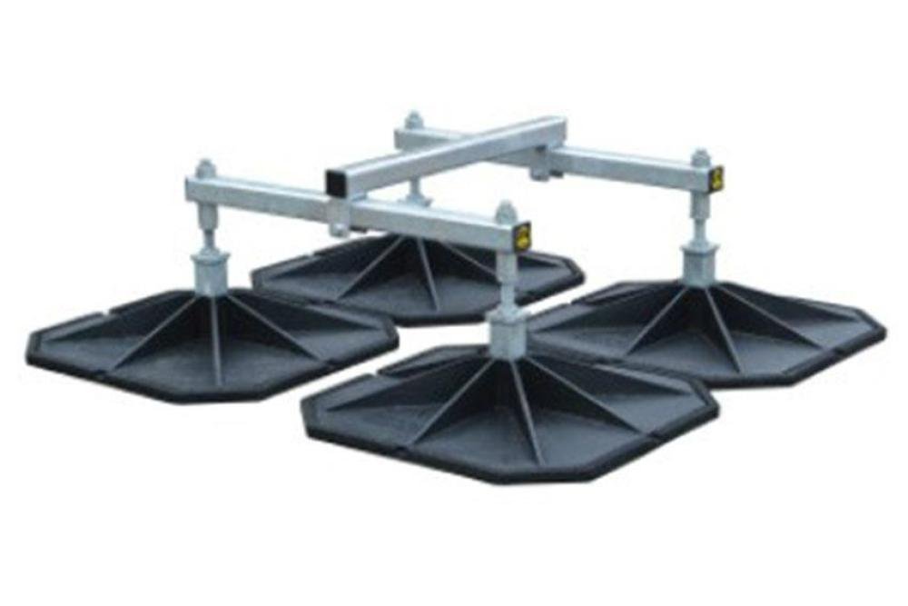 BFS-4601-000 | BIG FOOT REGELBARE HD CUBE VOET 600X600MM / FRAME 360X710X800MM