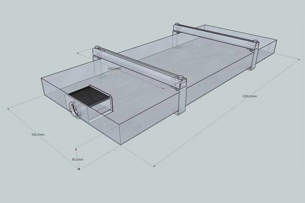 AUR-1003-000 | AURU-L PREMIUM RANGE AURU-L3 - 80X500X1200MM