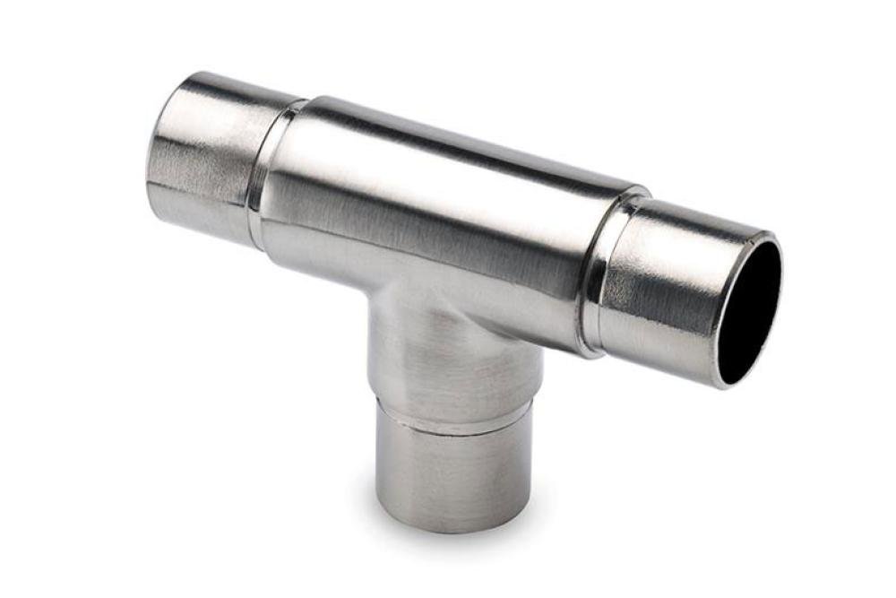GFK-4430-840 | T-FITTING - Ø38.1MM RVS LOOK