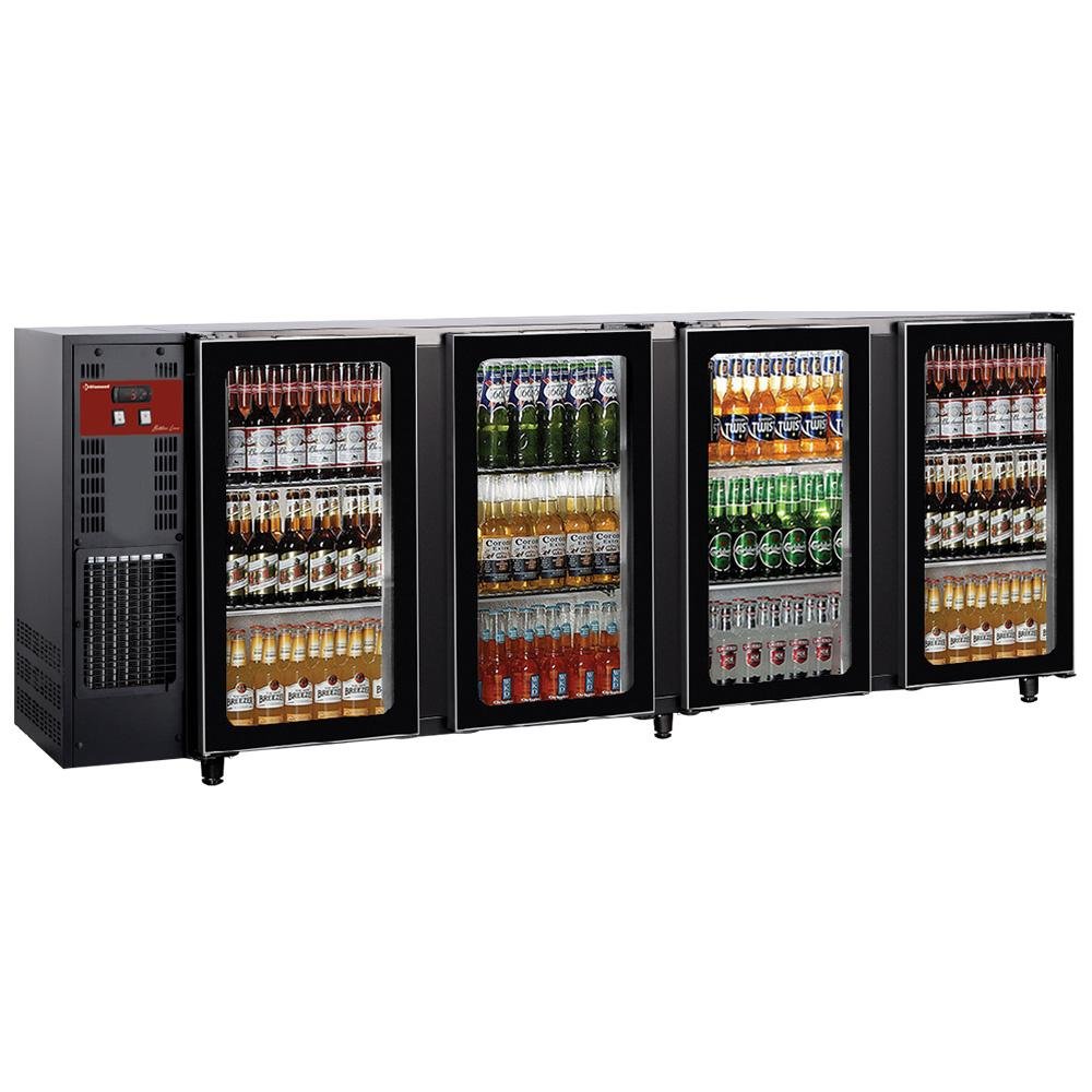 TAVT/4G-R2 | Refroidisseur de bouteilles 4 portes vitrées,783 Lt.