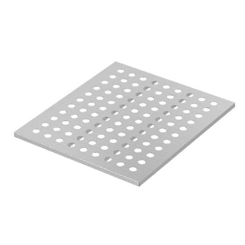 K-PF | Etagère de fond inox pour compartiment avec porte