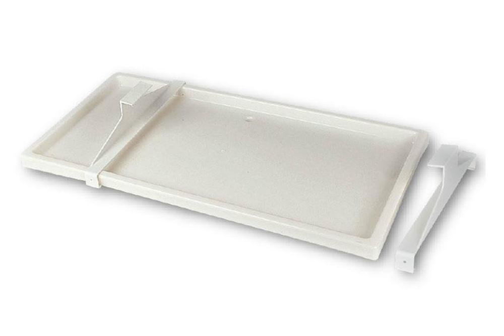 ALX-6812-000 | PLATEAU EAUX DE CONDENSATION 940X420MM MAT. SYNTHETIQUE * INDIVIDUELLE
