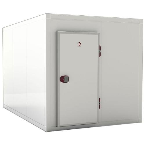 C1710/XBF-COMBI | Chambre combi ISO 100, dim.int. 2230 x 2030 & 2230 x 1230 xh 2230 mm  (10,09 + 6,12 m³)