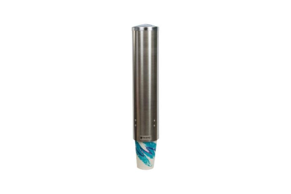 CDP-4300-841 | DISTRIBUTEUR DE GOBELETS D'EAU TYPE PULL INOX - Ø70-85MM