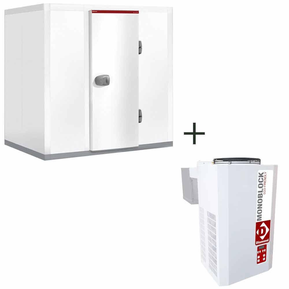 C55B/PM_AN201M-1E | Geheel vrieskamer T° -15° -25° samengesteld uit: