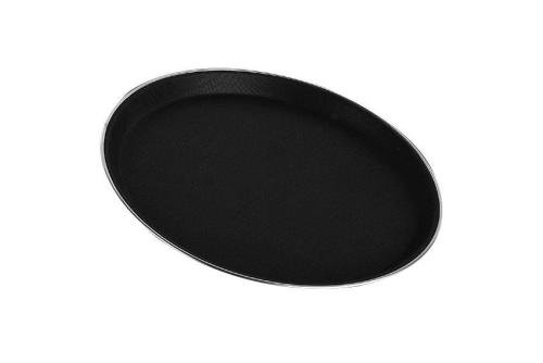 TRL-5360-020 | ROND ANTISLIP DIENBLAD MET INOX RING GLASVEZEL - Ø360MM