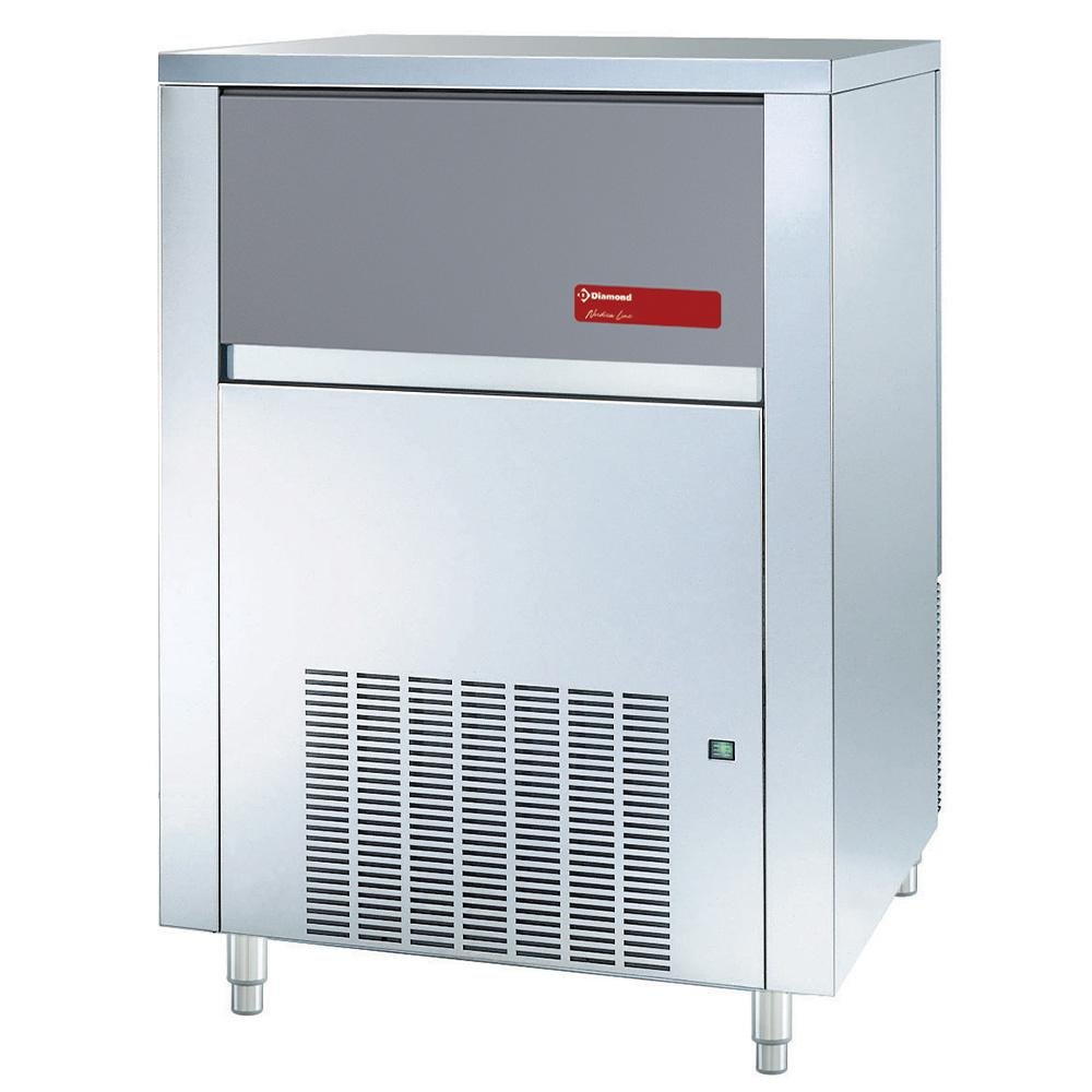 ICE130W-R2 | Volle ijsblokjesmachine 130 kg, met reserve - WATER