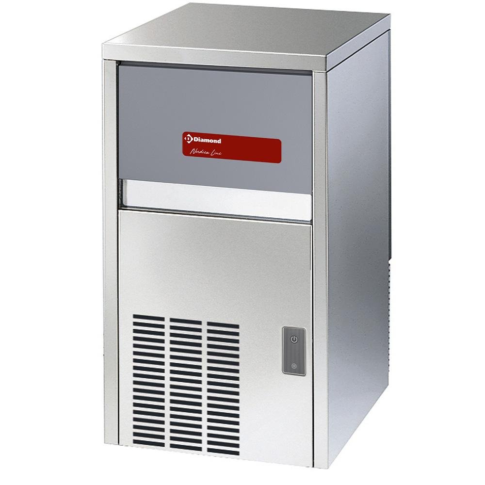 ICE30W-R2 | Volle ijsblokjesmachine 29 kg, met reserve - WATER
