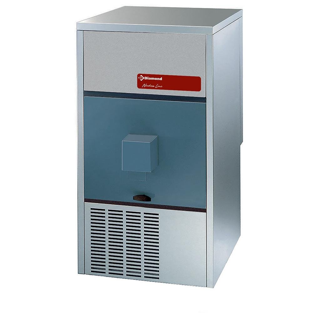 ICE42DISPW | Volle ijsblokjesmachine 42kg+automaat - WATER