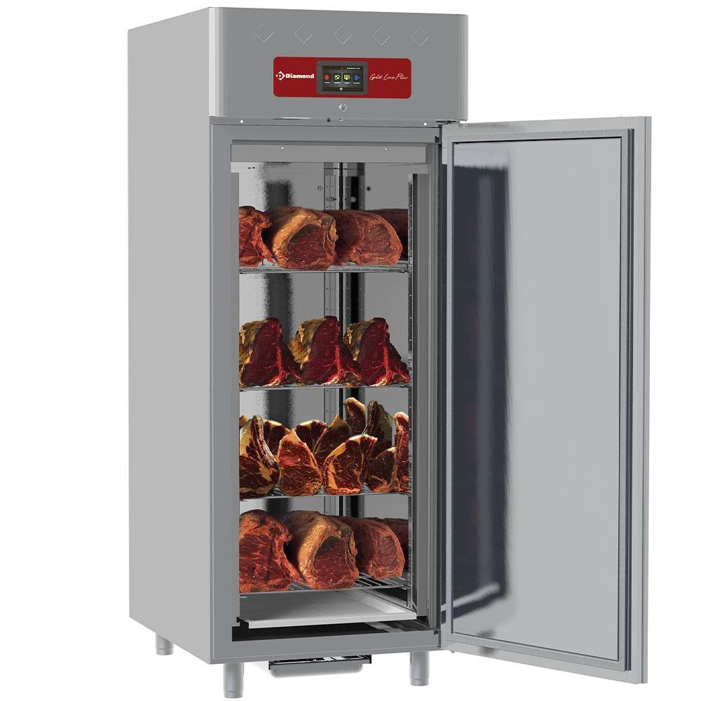 AL4S/FC | Rijpingskast dry aging voor vlees 850 liter geventileerd, 1 deur 20x GN 2/1