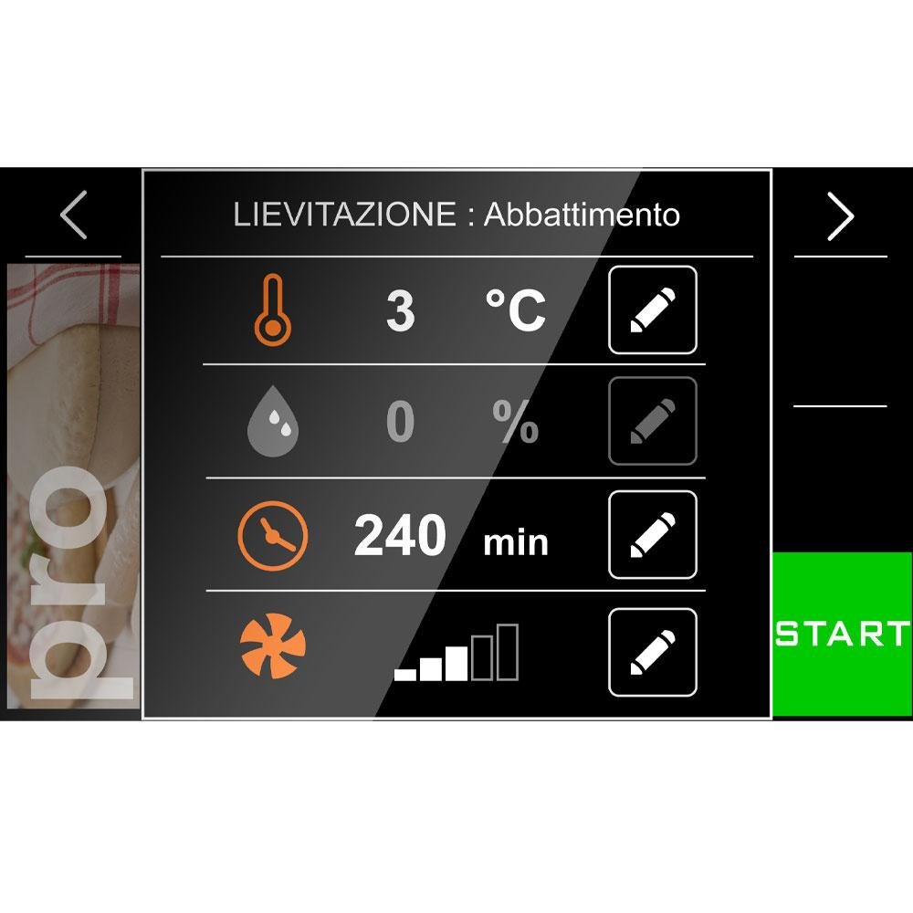 AL4S/FGF | Rijpingskast fermenting aging voor kazen 850 liter geventileerd, 1 glazen deur 20x GN 2/1