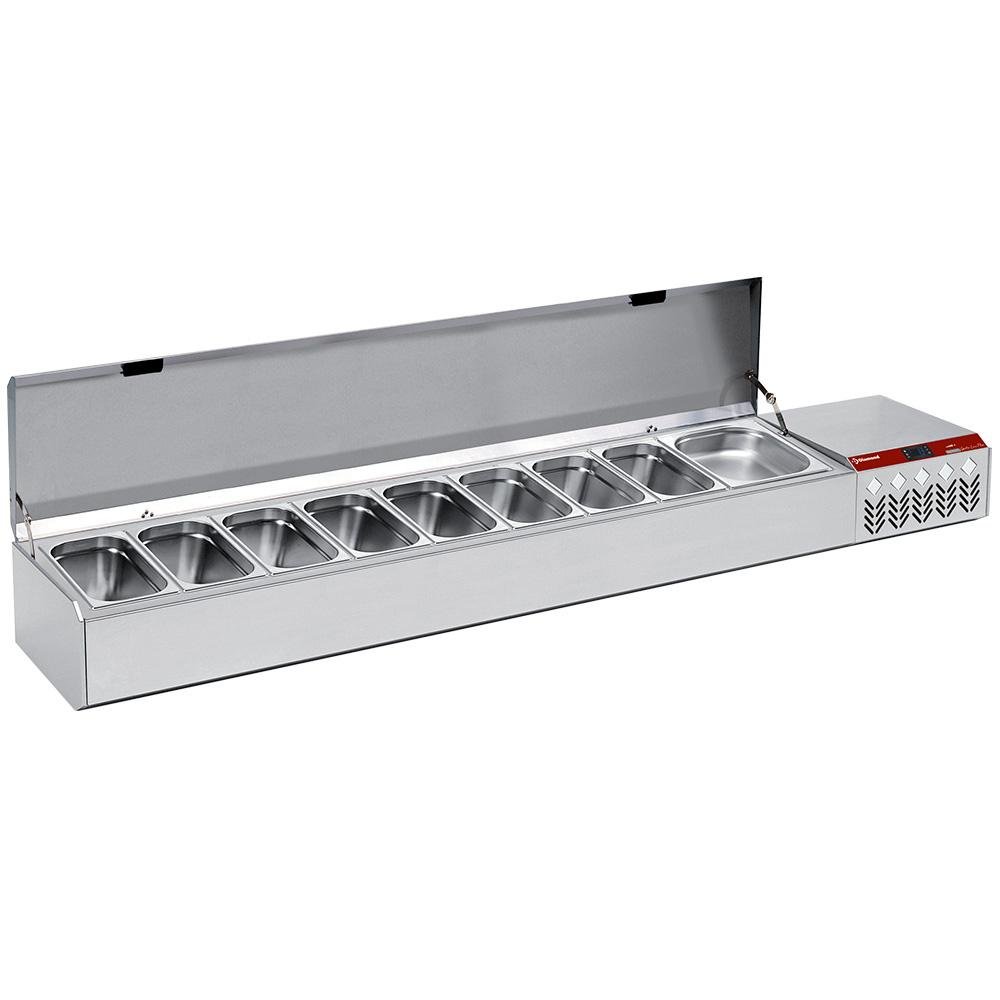 SY219G/CP9 | Gekoelde structuur GN 10x1/3, met deksel