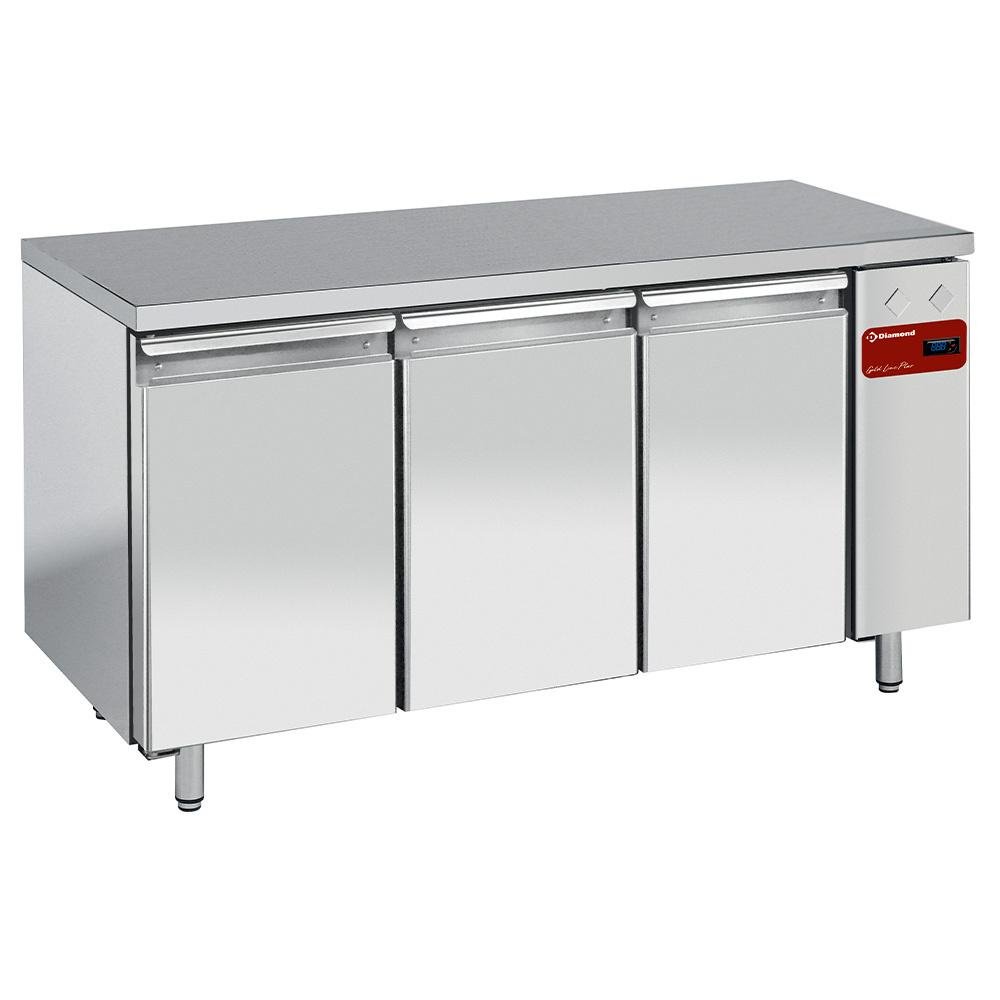 TS3B/H | Table de congélation, ventilée, 3 portes GN 1/1, (Sans groupe)