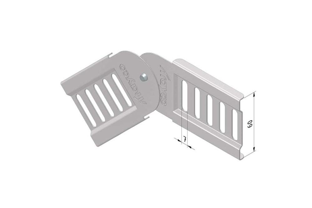CSS-8910-000 | CHARNIÈRE VERTICALE 60MM SENDZIMIR