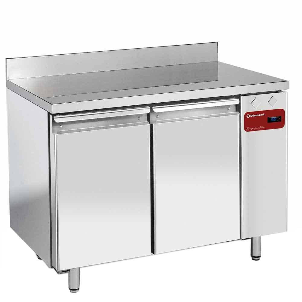 TPS2N/HA | Table frigorifique,"murale", ventilée, 2 portes EN 600x400, 345 Lit.(Sans groupe)