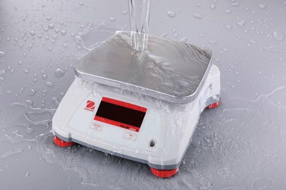 LBL-2006-000 | VALOR 2000 WEEGSCHAAL - MAX 6KG +/- 1G ABS UITVOERING, RVS PLATEAU 242X190MM