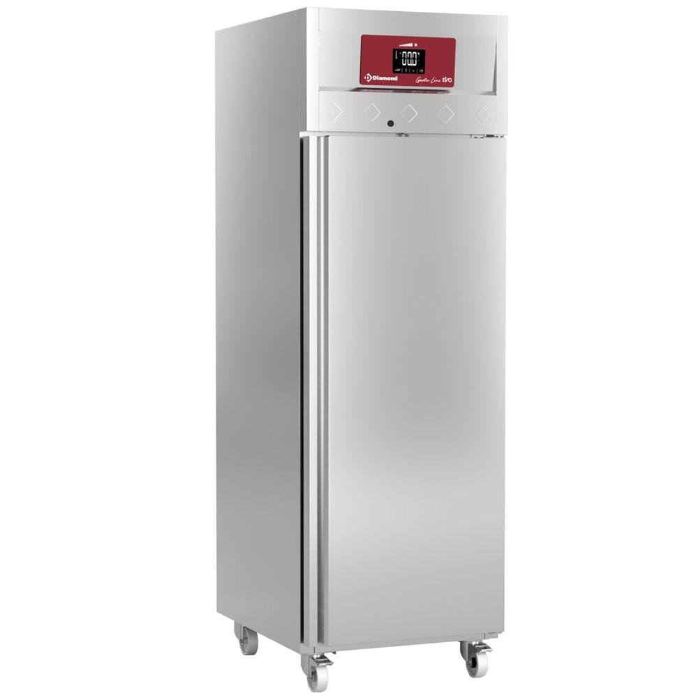 ID70/R6 | Koelkast geventileerd 700 liter, 1 deur GN 2/1, op wielen