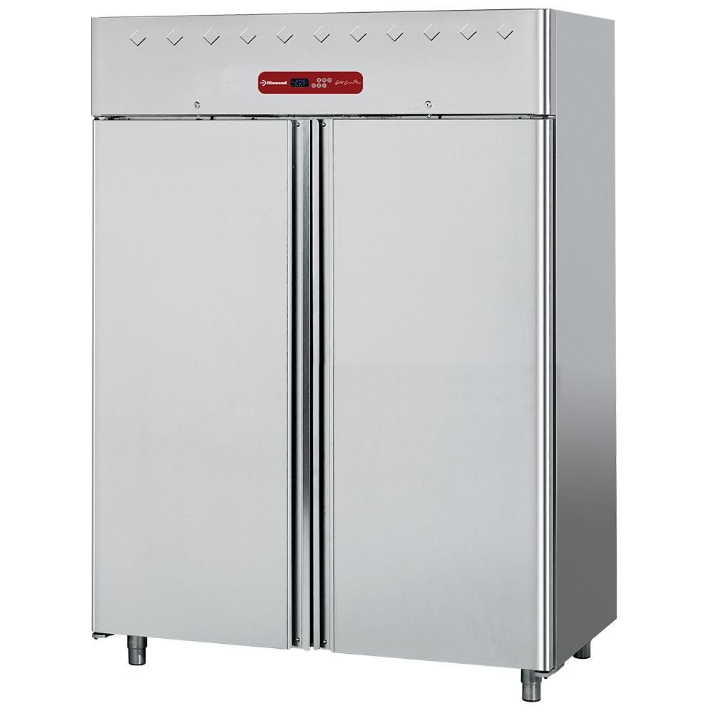 AD2N/H2-R2 | Armoire frigorifique 1400 litres ventilée, 2 portes GN 2/1