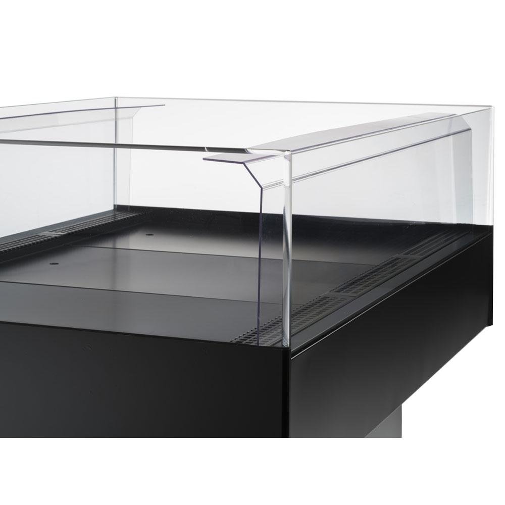 BN150/V-B5/T2 | Panoramische gekoelde self-service toonbank - ZWART