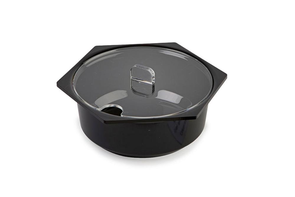 LPT-2209-021 | SALADIER - HEXAGONE ROND 2,5L - 215X215X85 MM