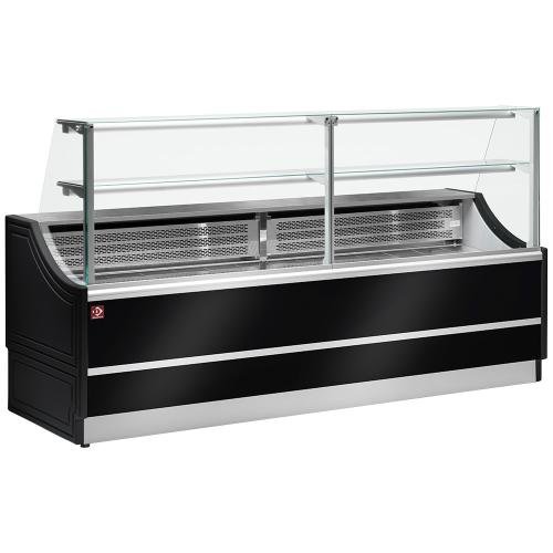 OL104/B5-NN | Comptoirs neutres à vitre droite 90°, sans réserve