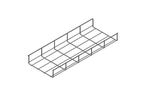 CSS-3002-000 | DRAADGOOT LICHT - 60X200MM ELECTROLYTISCH VERZINKT - 3MTR/LNG