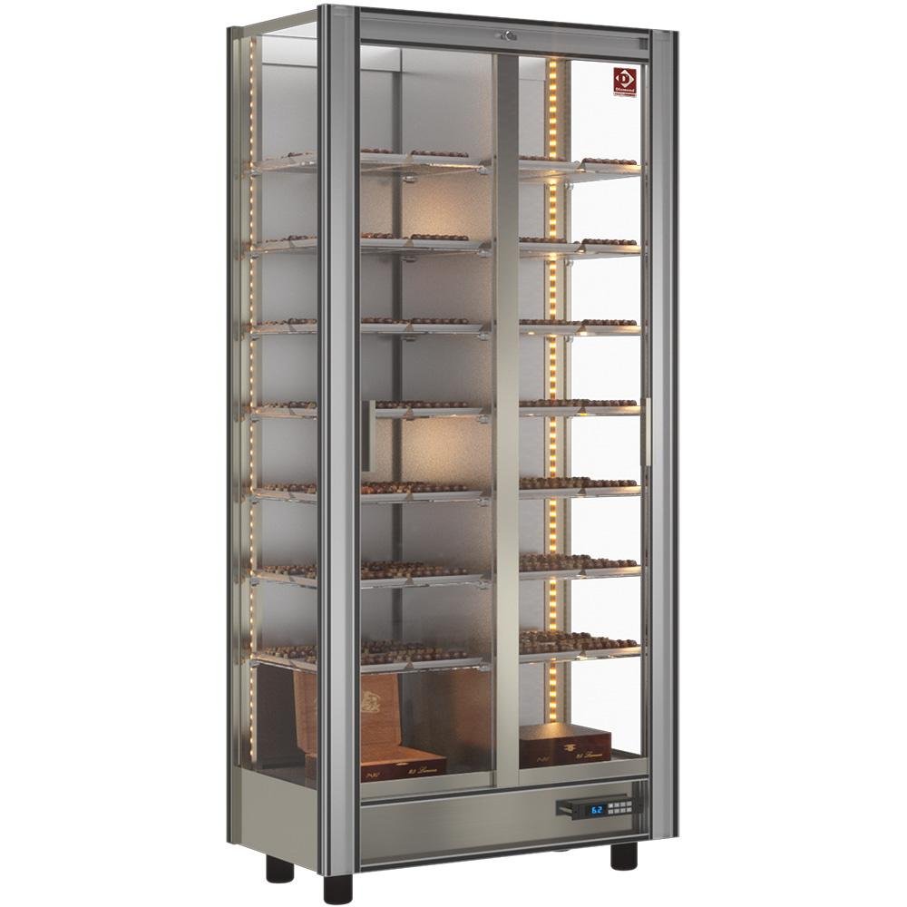 GCC-1-R2 | Vitrine réfrigérée chocolat Lt. 530 - Modulable