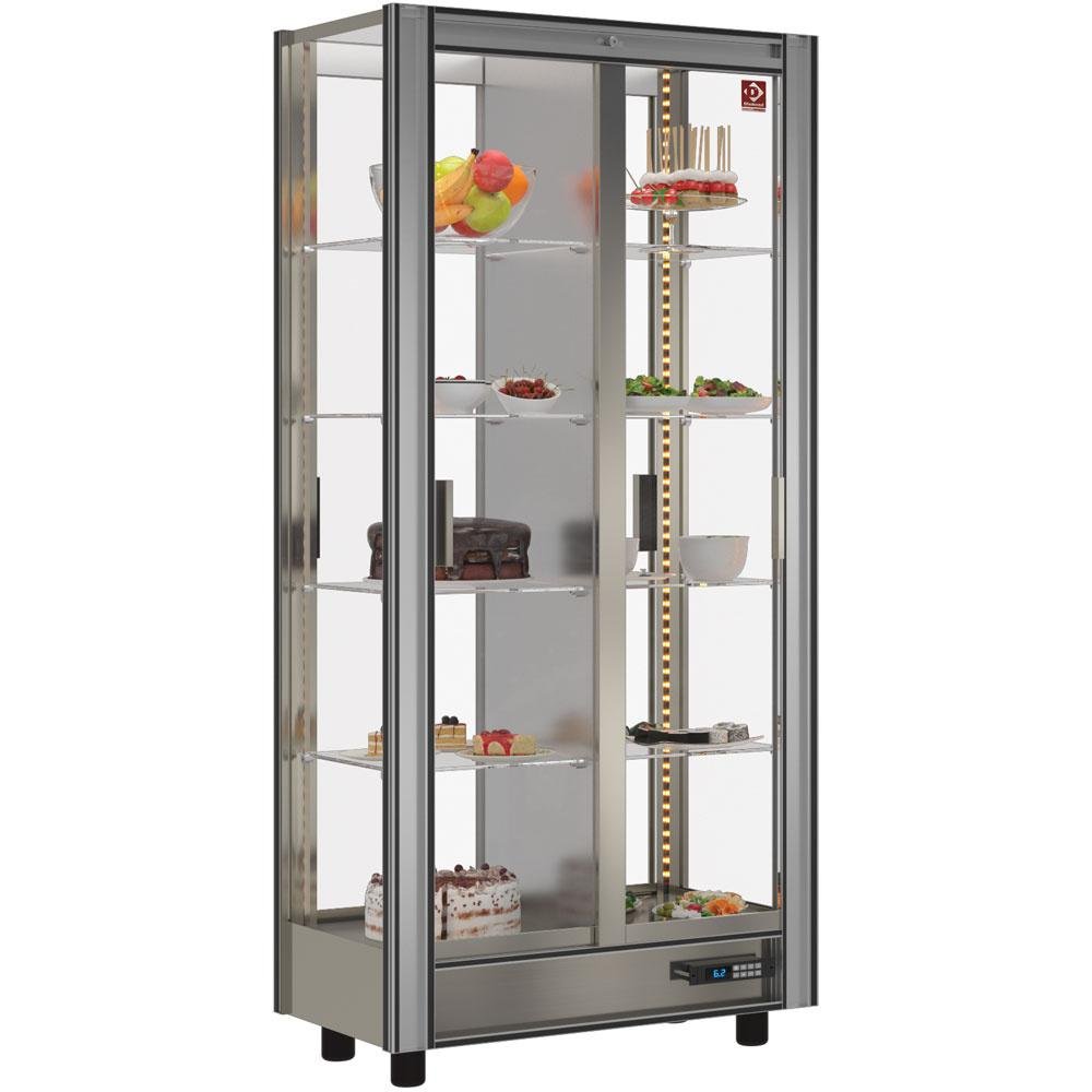 GGN-1/TR-R2 | Vitrine réfrigérée gastronomie Lt. 530 - Traversant - Modulable