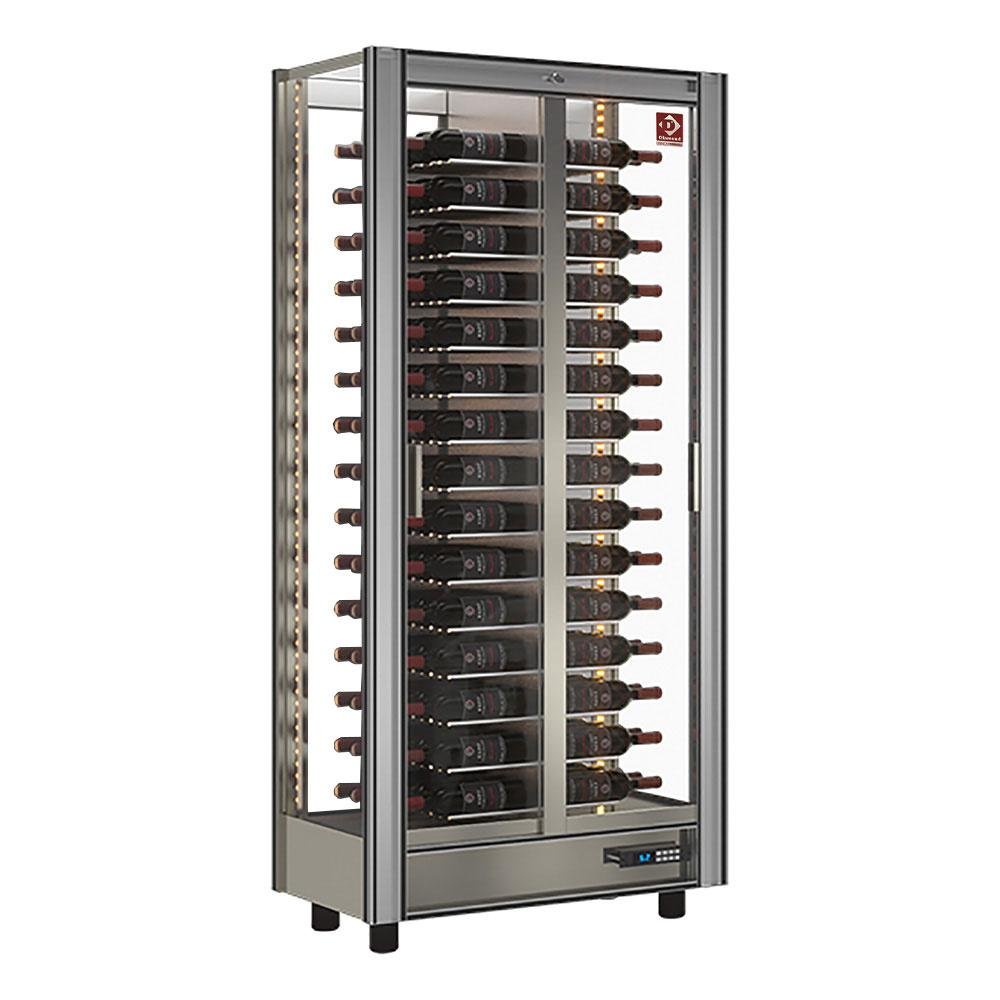 GVV-1/TR-R2 | Vitrine réfrigérée à vins Lt. 530 - Traversant - Modulable