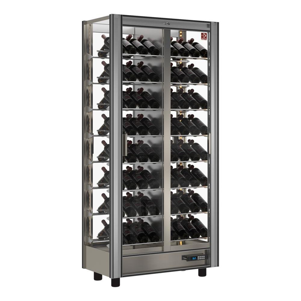 GVV-2/TR-R2 | Vitrine réfrigérée à vins Lt. 530 - Traversant - Modulable