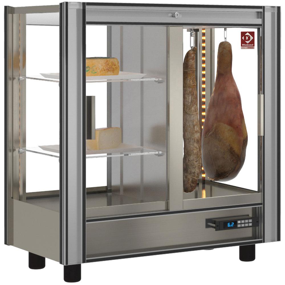 PSA-1/TR-R6 | Vitrine réfrigérée charcuterie Lt. 216 - Traversant - Modulable