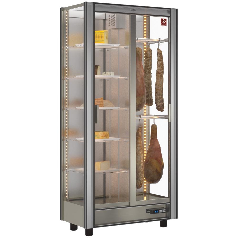 VSA-1-R2 | Vitrine réfrigérée charcuterie Lt. 530 - Modulable