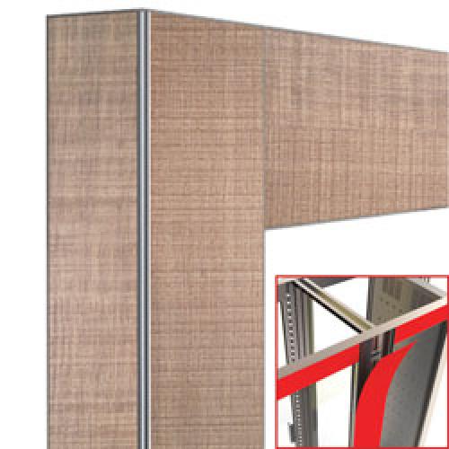 DE21-U-TK | Deco knooppunt 2x216Lt. Teak- magnetisch