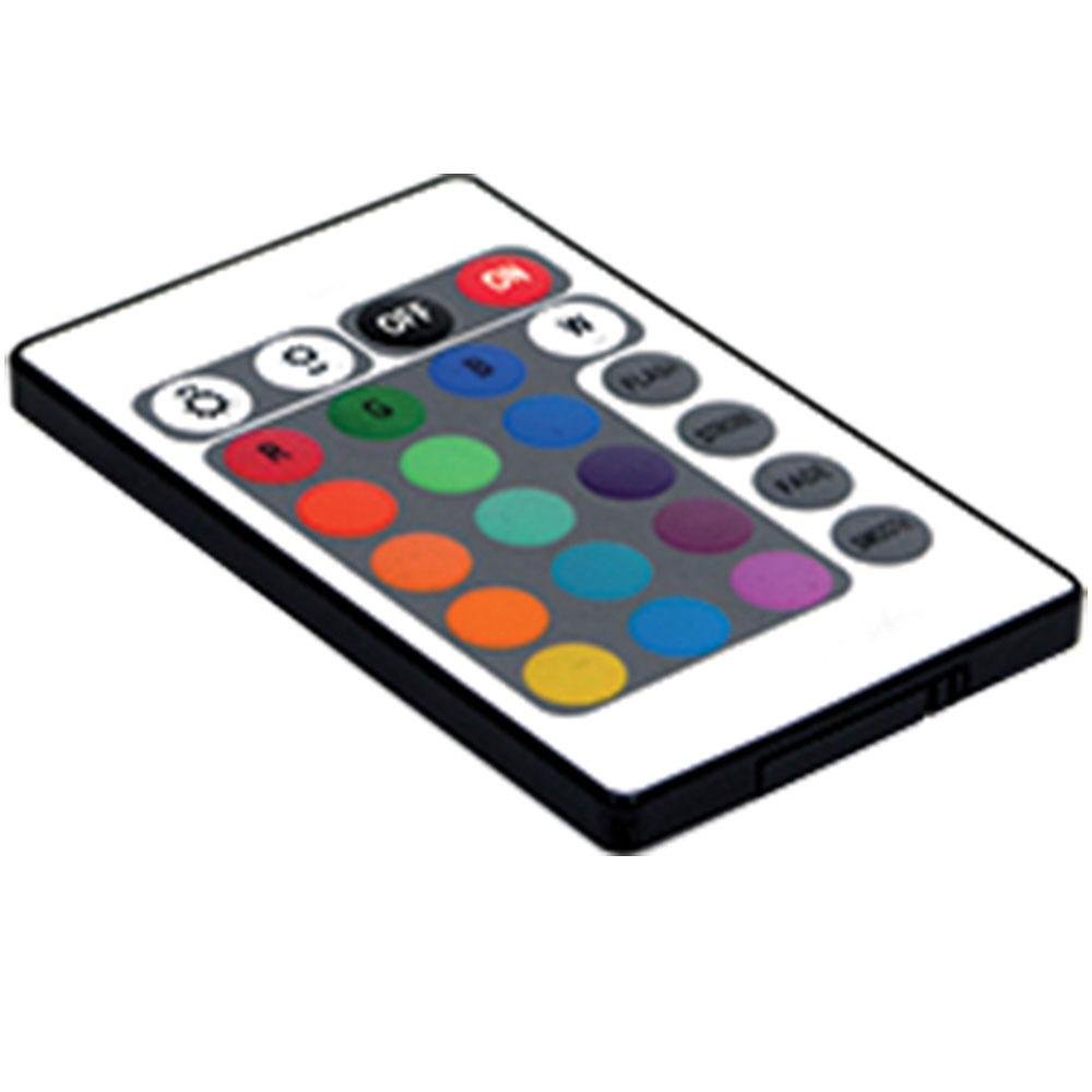 OP11 | Optie: Gekleurde led (RGB) vitrine 216LT. met afstandsbediening