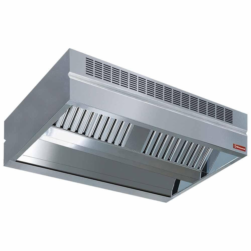 ACC1818 | Hotte centrale à induction et compensation "AMBIANCE"
