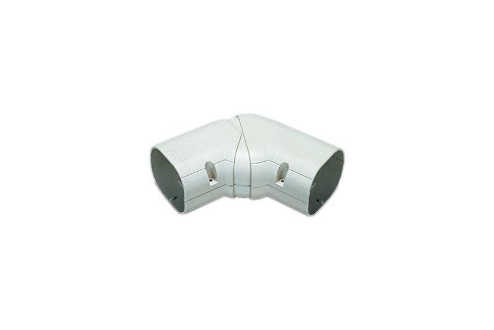 DIN-1227-311 | CLEAN DUCT 75 - COUDE PLAT AJUSTABLE 45° - 90°