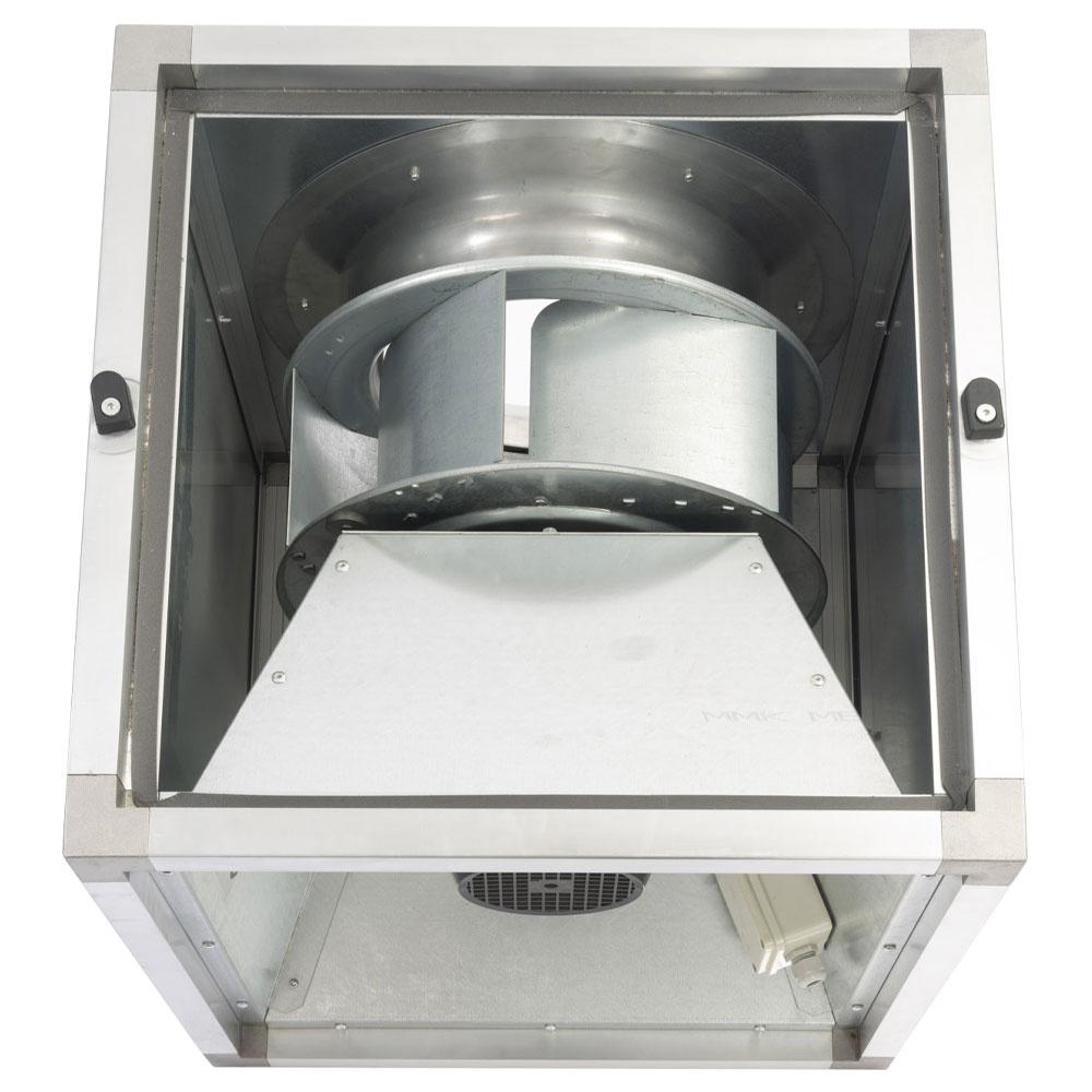 CVX/6M | Centrifugale ventilator "gescheiden luchtstroom" met geïsoleerde omkasting