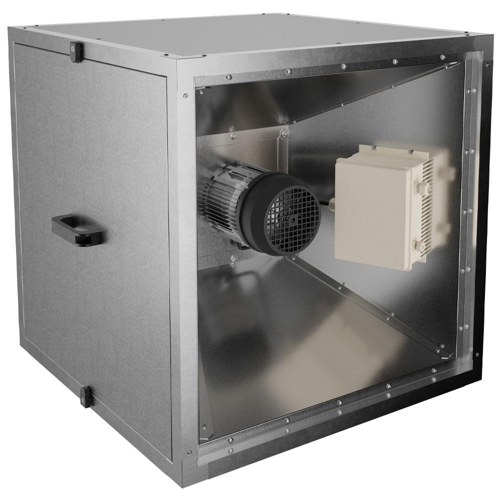 CVX/6M | Centrifugale ventilator "gescheiden luchtstroom" met geïsoleerde omkasting