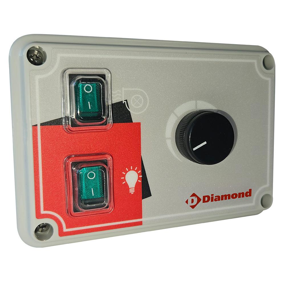 VK5/B | Electronische variator + LED- schakelaar