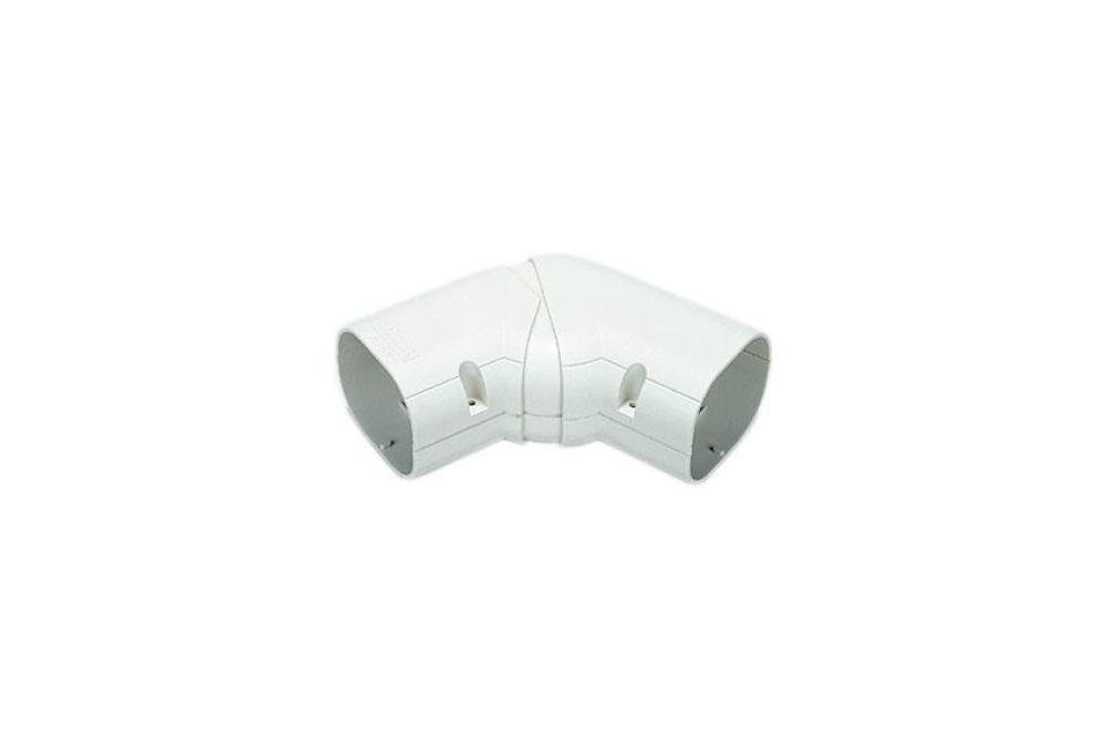 DIN-1227-303 | CLEAN DUCT 75 - REGELBARE PLATTE BOCHT 45° - 90°