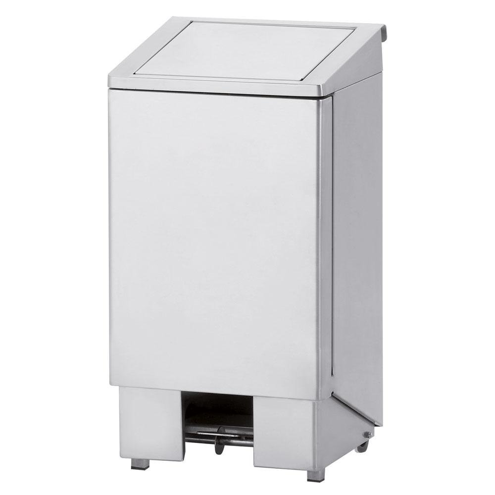 PPX-60 | Poubelle inox, à pédale, couvercle avec vérin, 60 litres