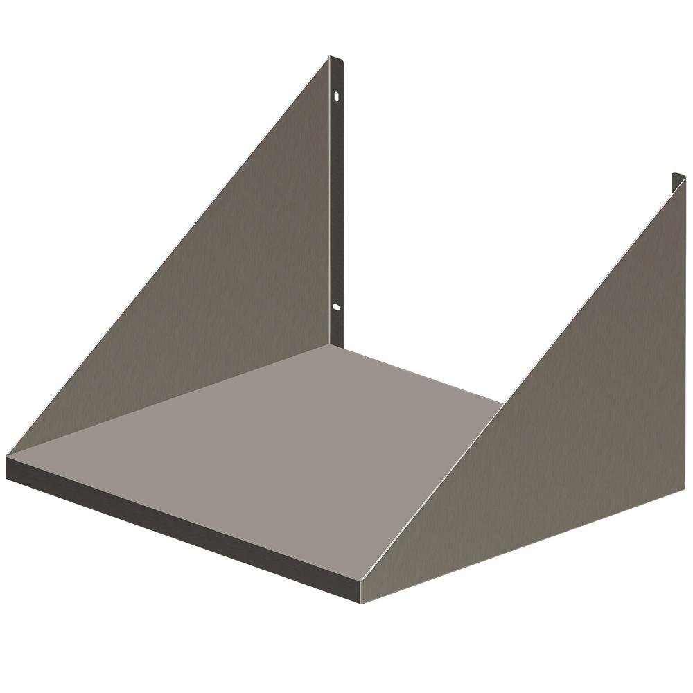 SPW/54 | Support mural acier inox, micro-ondes Diverso