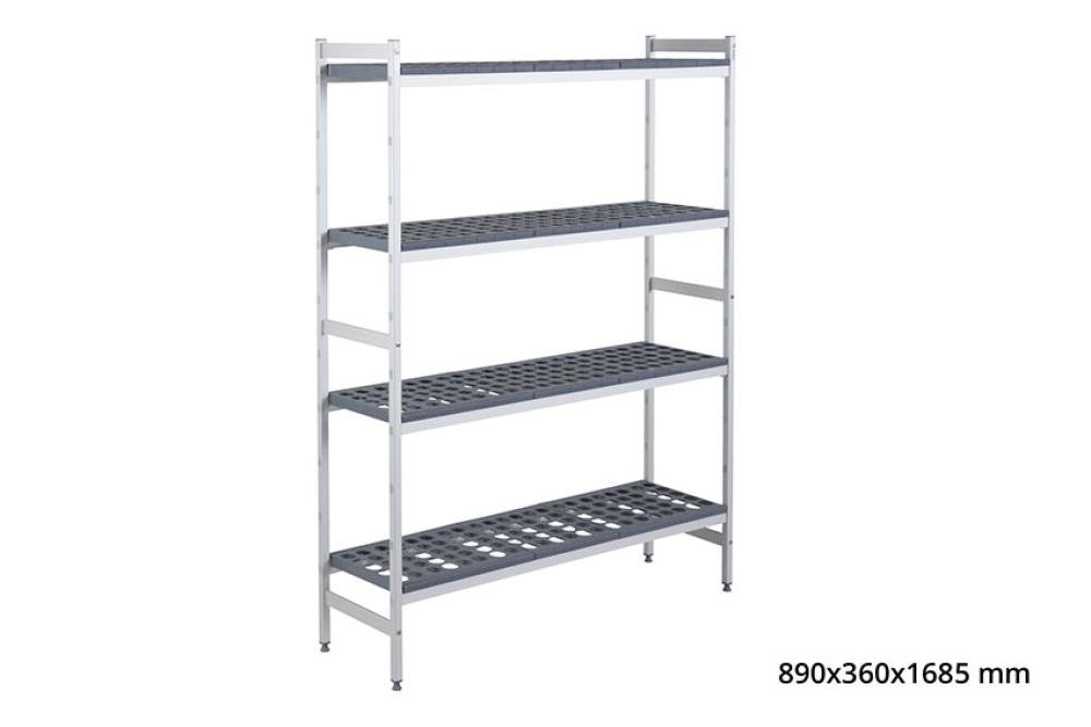 FAD-4320-000 | BASISREK 5711 - 890X360X1685MM 4 NIVEAUS
