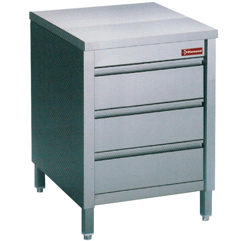 TACS67/U | Table sur armoire avec 3 tiroirs